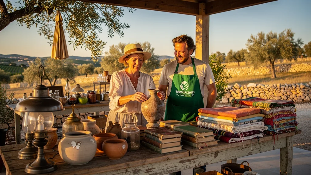 Achats durables à la ressourcerie du Pays d'Arles, une alternative aux vide-greniers traditionnels